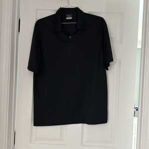 Black Nike Golf polo. Dri-Fit. Size large